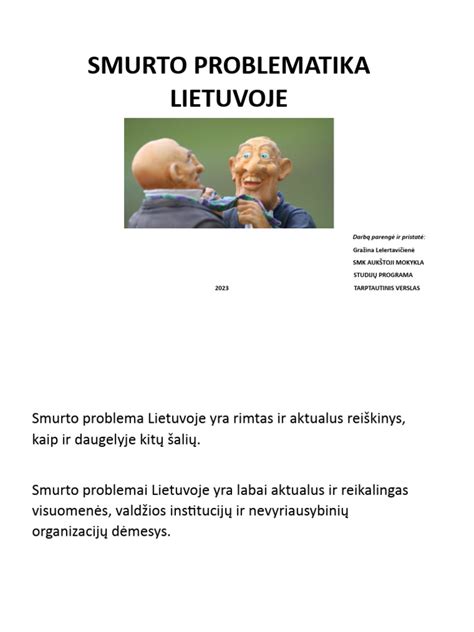 Senjorų slaugos problemos Lietuvoje