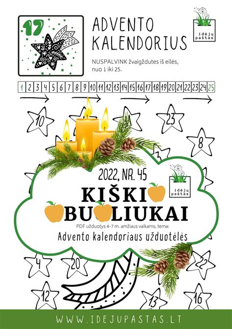 Advento kalendoriaus evoliucija nuo senovės iki dabar