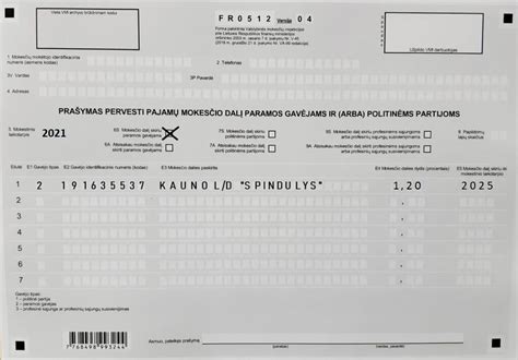 Gyventojų pajamų mokesčio tarifų lentelė