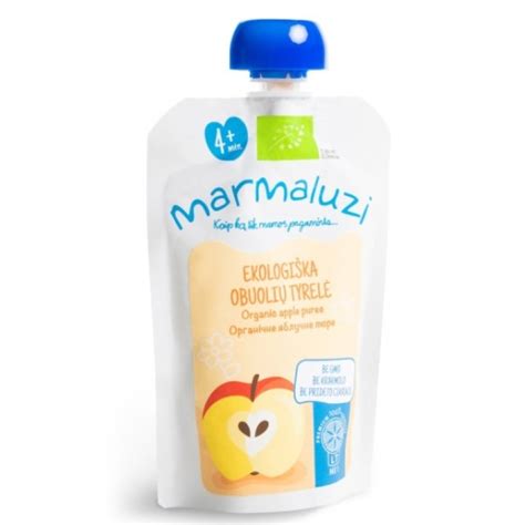 Obuolių tyrelės konsistencijos pavyzdys pagal amžių