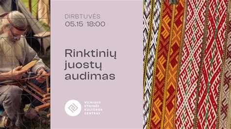 Juostų audimo technikos schema