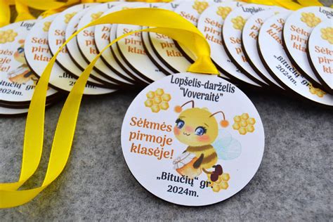 medalis darželio išleistuvėms