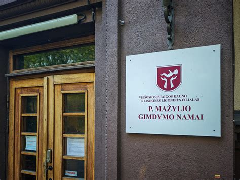 Rekvizitai ir adresas P. Mažylio gimdymo namų