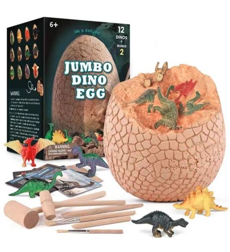 Dinozaurų kiaušinio kasinėjimo rinkinys