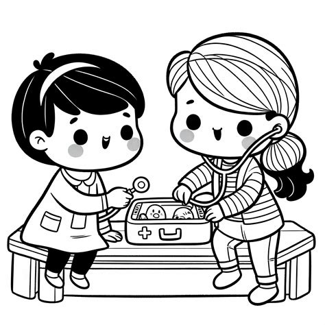 vaikai vaidina profesijas