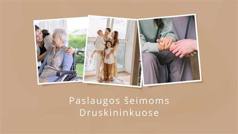 Šeimos paramos scheminis atvaizdavimas