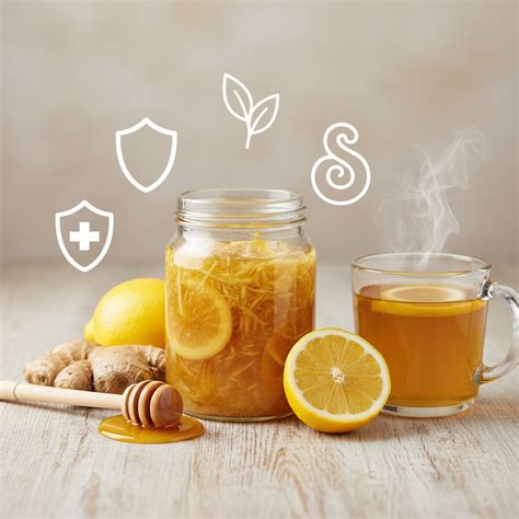 natūralios priemonės nuo peršalimo: imbieras, citrina, medus