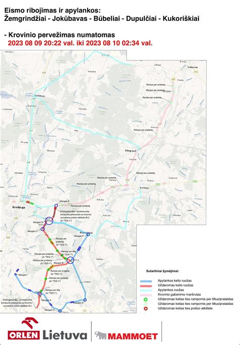 Žemėlapis, rodantis Padvarių kaimą Kretingos rajone