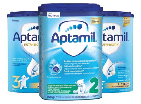 Įvairių rūšių kūdikių pieno mišiniai