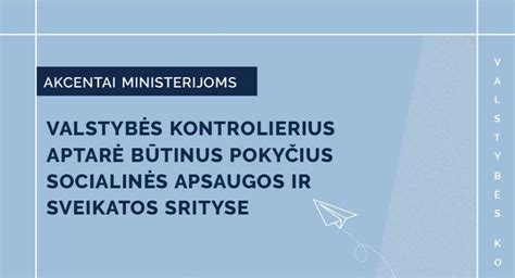 Sveikatos apsaugos ir Socialinės apsaugos ministerijų bendradarbiavimo schema
