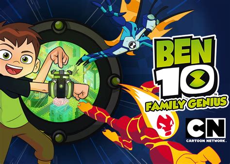 Ben 10 Family Genius žaidimo ekrano nuotrauka