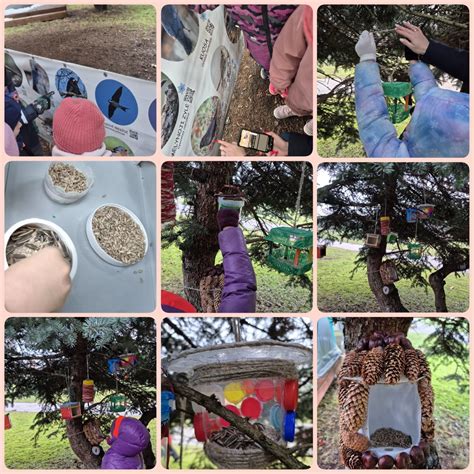 Vaikai kuria lesyklėles paukščiams