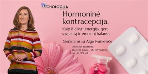 Hormoninė kontracepcija: mitai ir faktai
