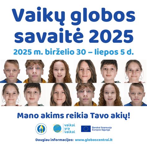 Laisvos vietos vaikų globos namuose