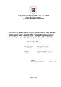 Visuotinės kokybės vadybos principai