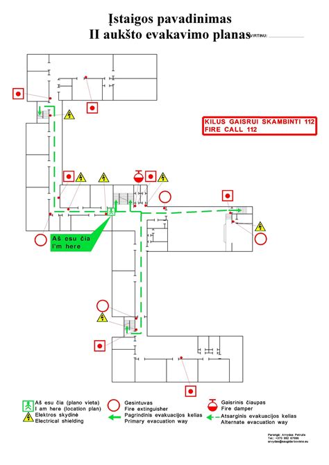 Priešgaisrinės saugos planas