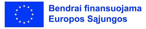 Europos Sąjungos fondų logotipai