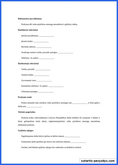 Pavyzdys gimimo išrašo, patvirtinančio vaiko duomenis