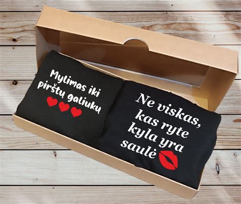 Dovanų paketas su užrašu