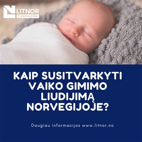 Vaiko gimimo liudijimo registracijos procesas