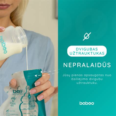 mama naudoja pientraukį pienui nutraukti