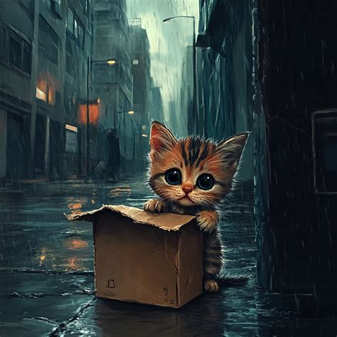 Benamė katė laukia pagalbos