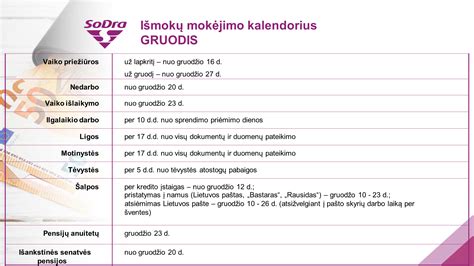 „Sodros“ logotipas ir e-paslaugų portalas