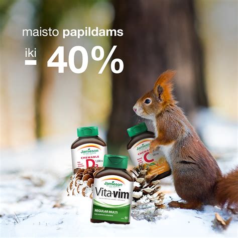 Maisto papildų ir vitaminų įvairovė