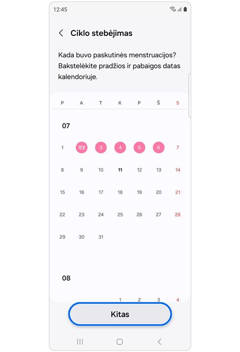 Patarimai, kaip sekti menstruacinį ciklą programėlėje