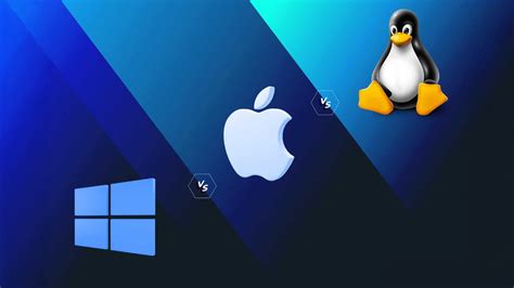 Windows ir macOS logotipai
