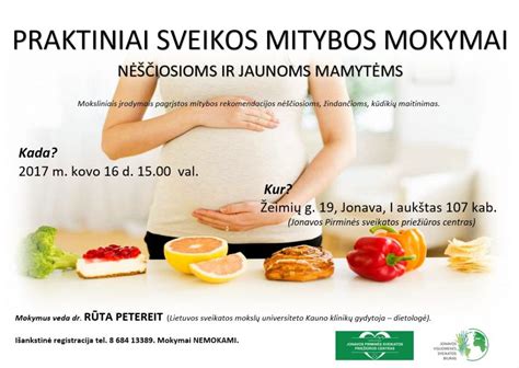 Nėščiosios mankšta ir sveika mityba