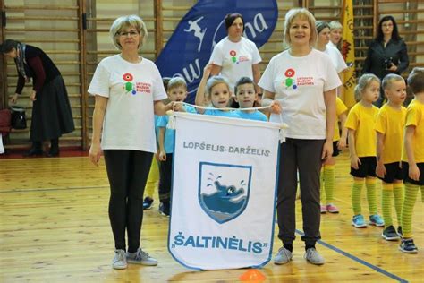 Vaikai sportuoja Lietuvos mažųjų žaidynėse