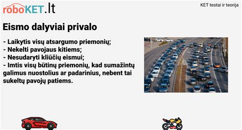 Eismo dalyviai kelyje