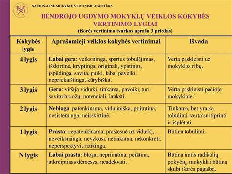 Bendrojo ugdymo mokyklų išorinio vertinimo tipai