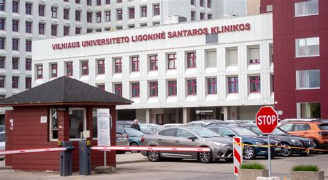 Santariškių ligoninės išorės vaizdas