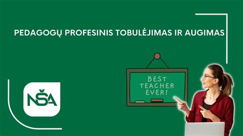 Pedagogo profesinis augimas ir kvalifikacijos kėlimas