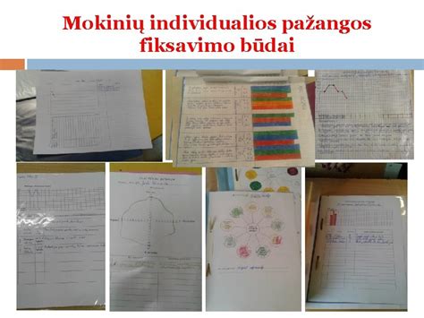 Mokinio pažangos diagrama