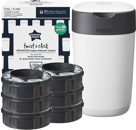 Tommee Tippee sauskelnių konteinerio kasetės pakuotė