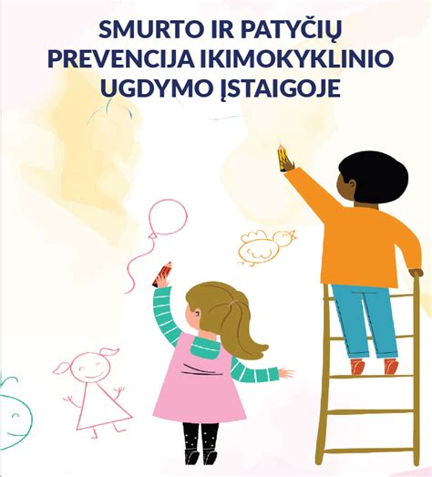 Infografika, vaizduojanti penkias ikimokyklinio ugdymo sritis ir jų tarpusavio ryšius