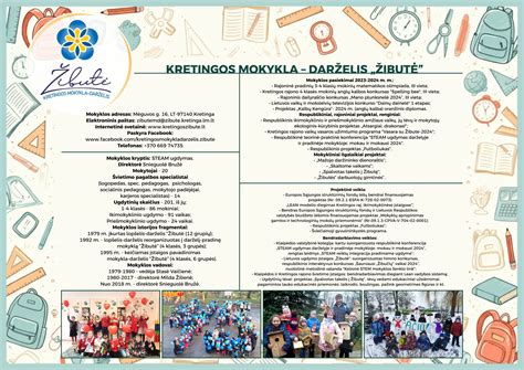 Kretingos mokyklos-darželio „Žibutė“ pastato ir aplinkos vaizdas