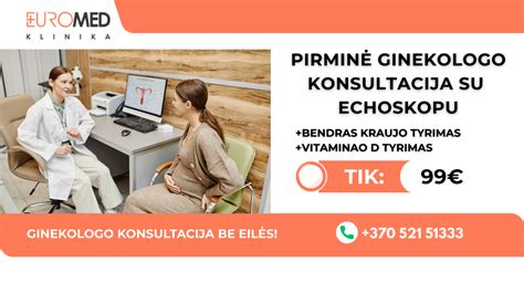 Ginekologo konsultacija ir diagnostika