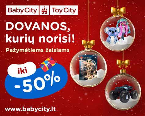 Parduotuvės BabyCity & ToyCity interjeras