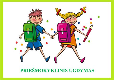 priešmokyklinio ugdymo sritys