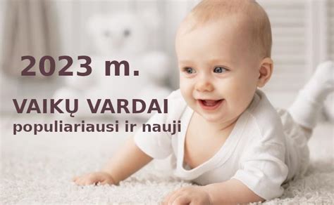 kūdikių vardų statistika