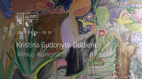 Kristinos Gudonytės tapybos darbas