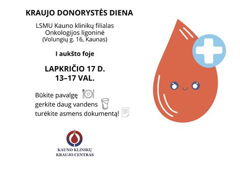 Schema, kaip patikrinti, ar galite būti kraujo donoras