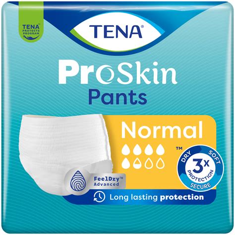 TENA Pants sauskelnių-kelnaičių pakuotė ir dizainas
