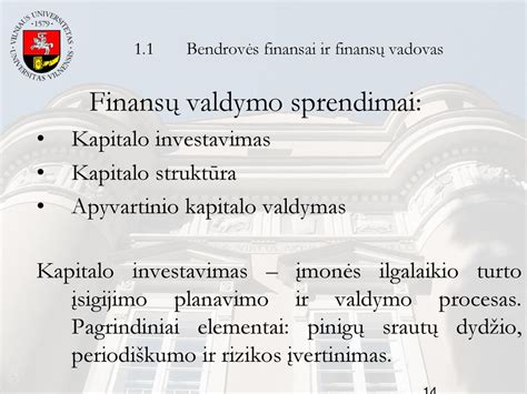 Finansų planavimo schema
