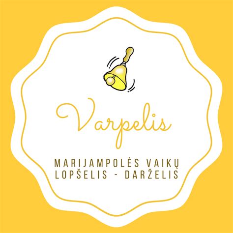 Marijampolės vaikų lopšelio-darželio „Varpelis“ logotipas