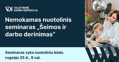 Darbo ir šeimos derinimas